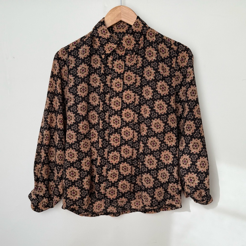 vintage southwestern button down